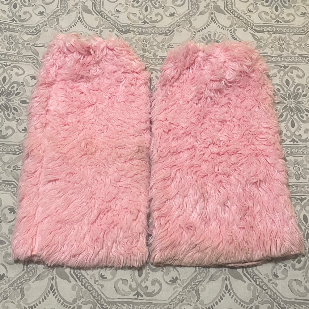 Roma Baby Pink Leg Warmer Fluffies